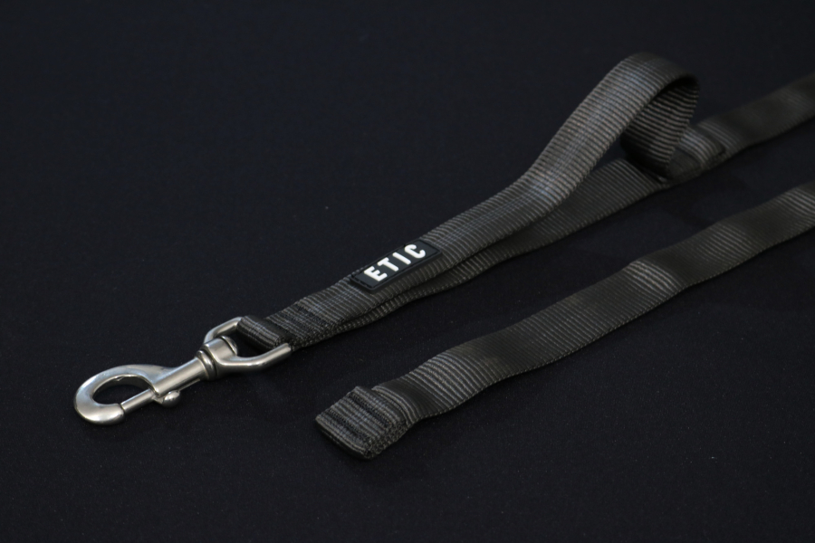 Arbeitsleine 1,5m Edelstahl schwarz