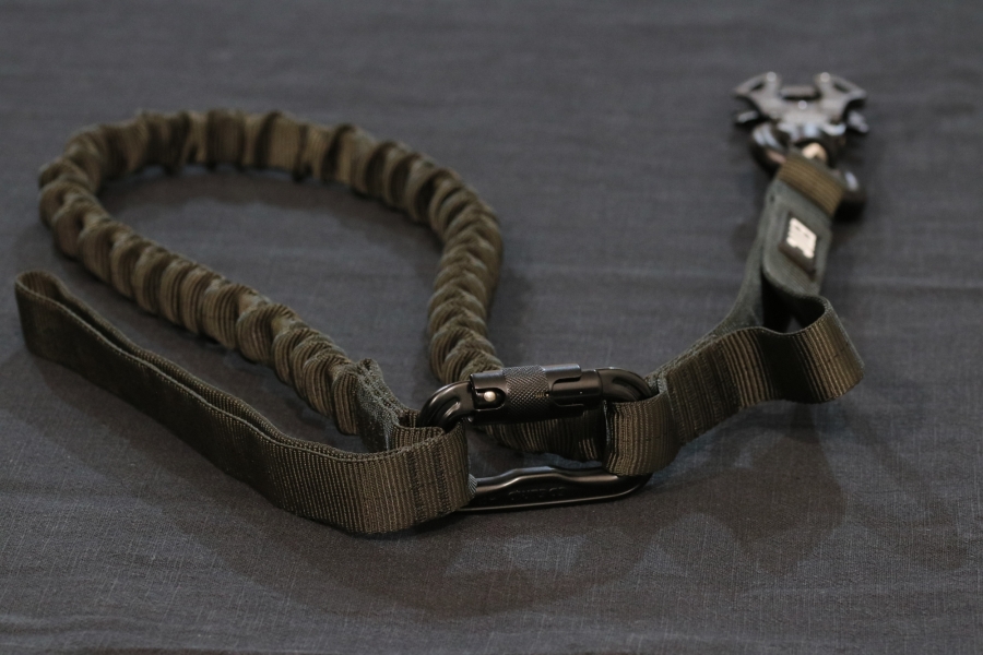 Leine Expander Kong Frog  360 schwarz
