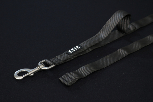 Arbeitsleine 1,5m Edelstahl schwarz