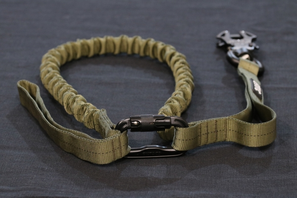 Leine Expander Kong Frog  360 oliv