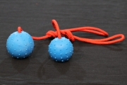 Vollgummiball blau