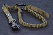 Leine Expander Kong Frog  360 oliv